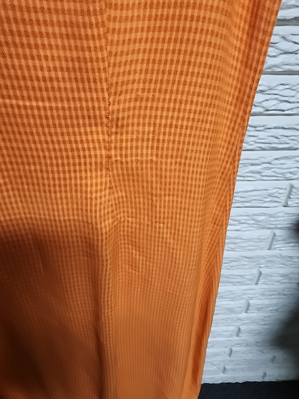 Marc Jacobs Vintage Utility Dress Orange Sleeveless Button-Front Shirt Dress